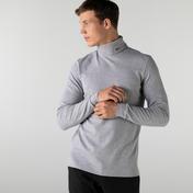 Lacoste Erkek Regular Fit Boğazlı Yaka Gri Sweatshirt