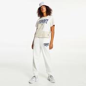 Tommy Hilfiger Collegiate Cut Sew Kadın Beyaz T-Shirt
