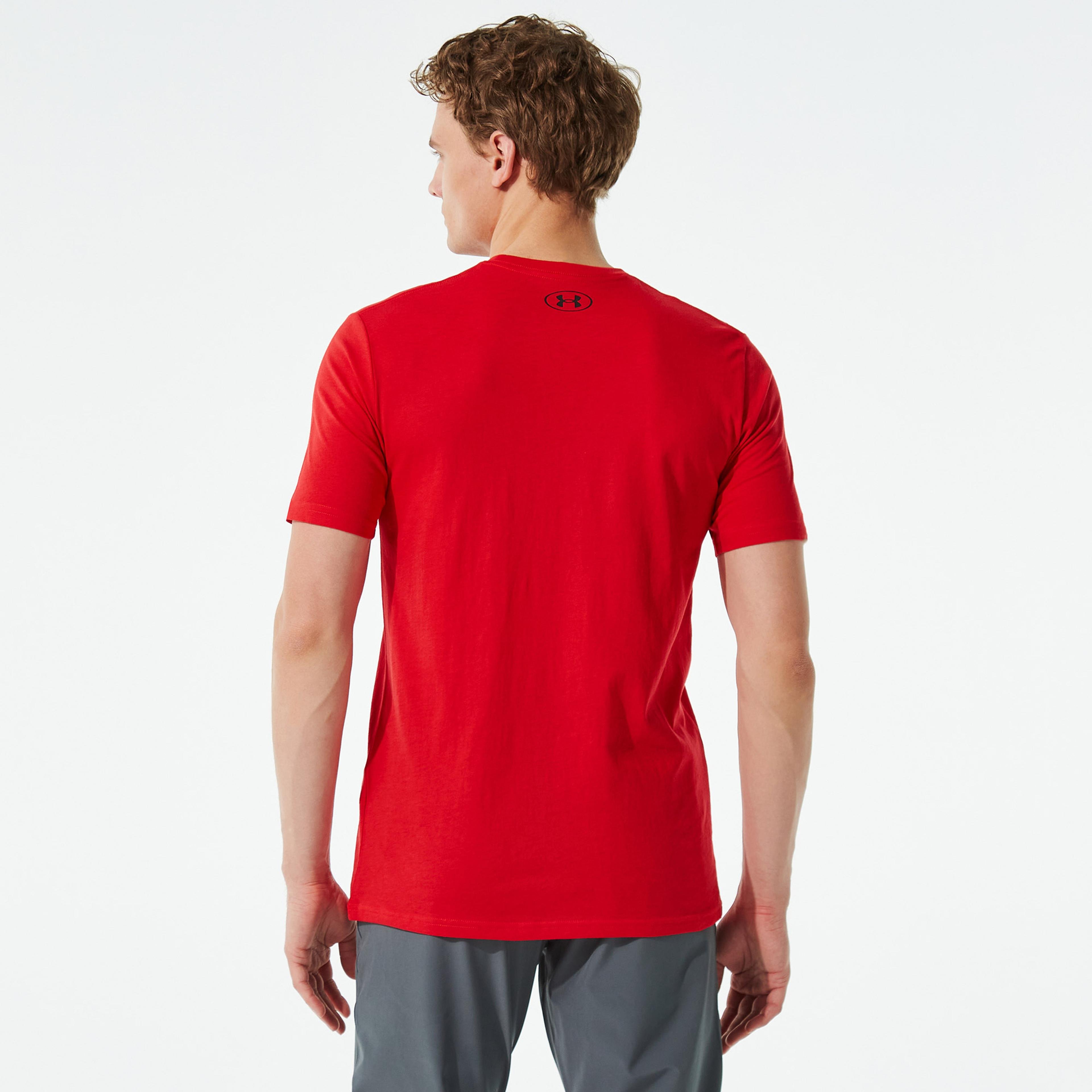 Under Armour Big Logo Erkek Kırmızı T-Shirt