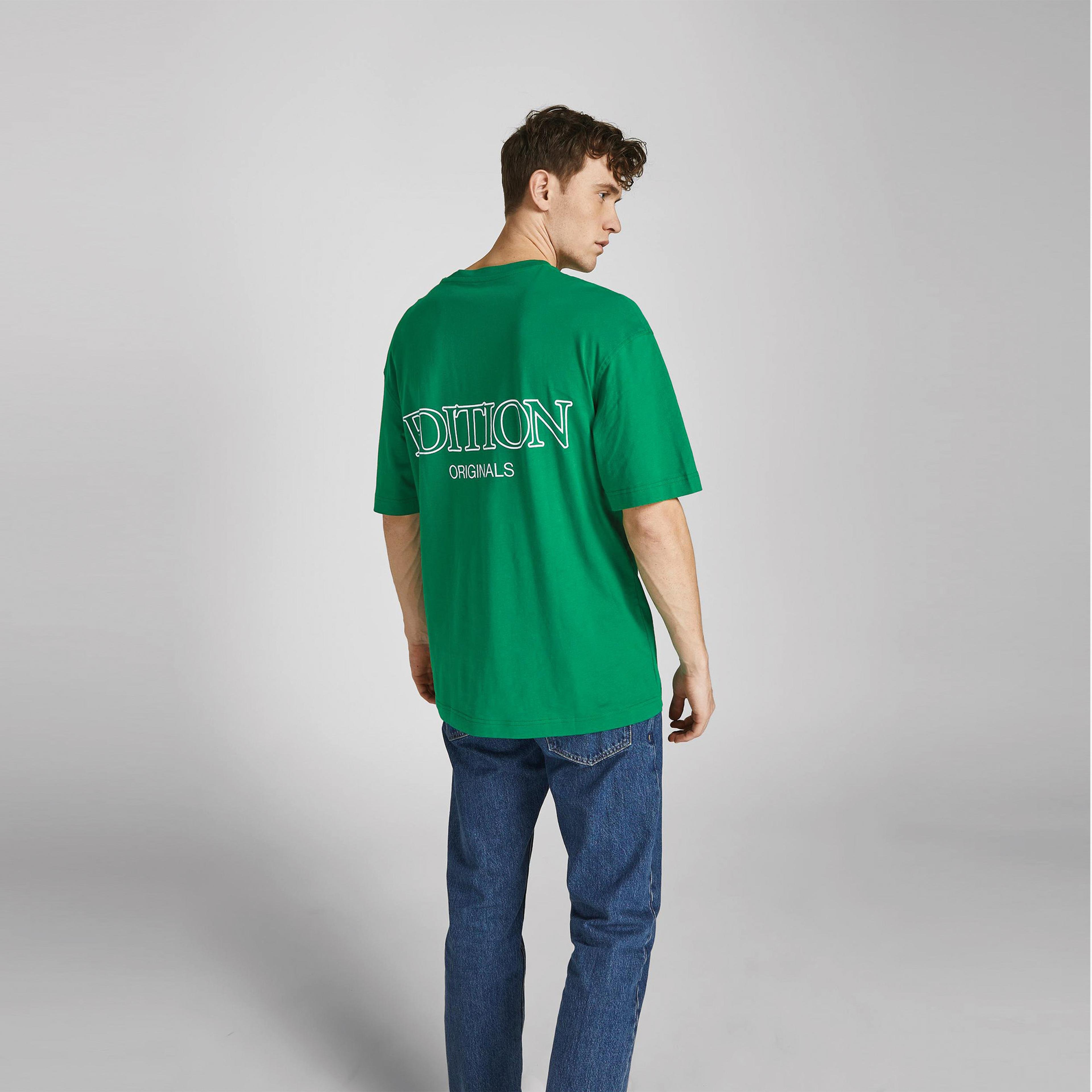 Jack & Jones Knit Erkek Yeşil T-Shirt