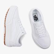 Vans UA Old Skool Stacked Platform Kadın Beyaz Sneaker