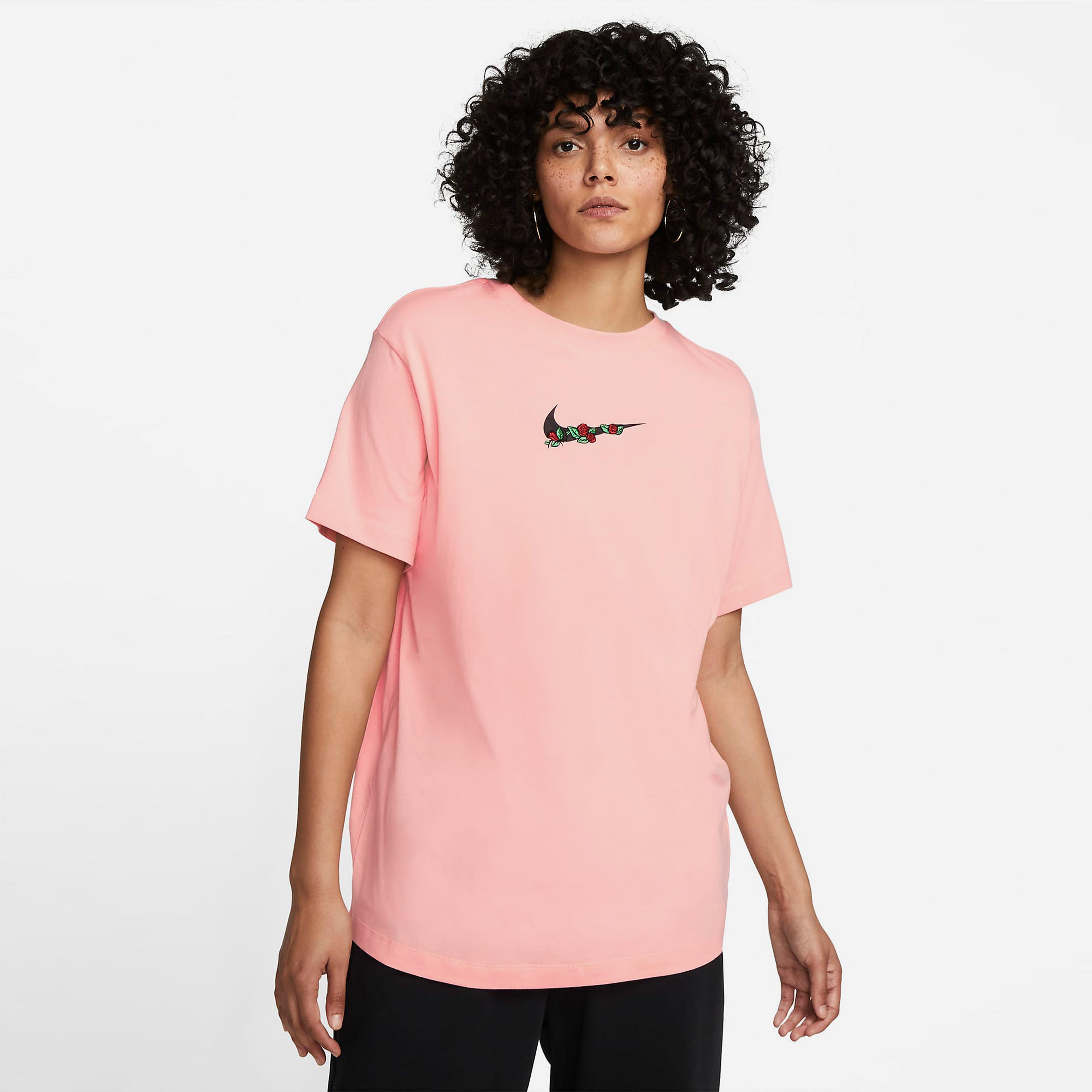Nike Sportswear Trend Boyfriend Kadın Pembe T-Shirt