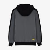 Skechers Terry Fleece Colorblock Full Zip Erkek Siyah Sweatshirt