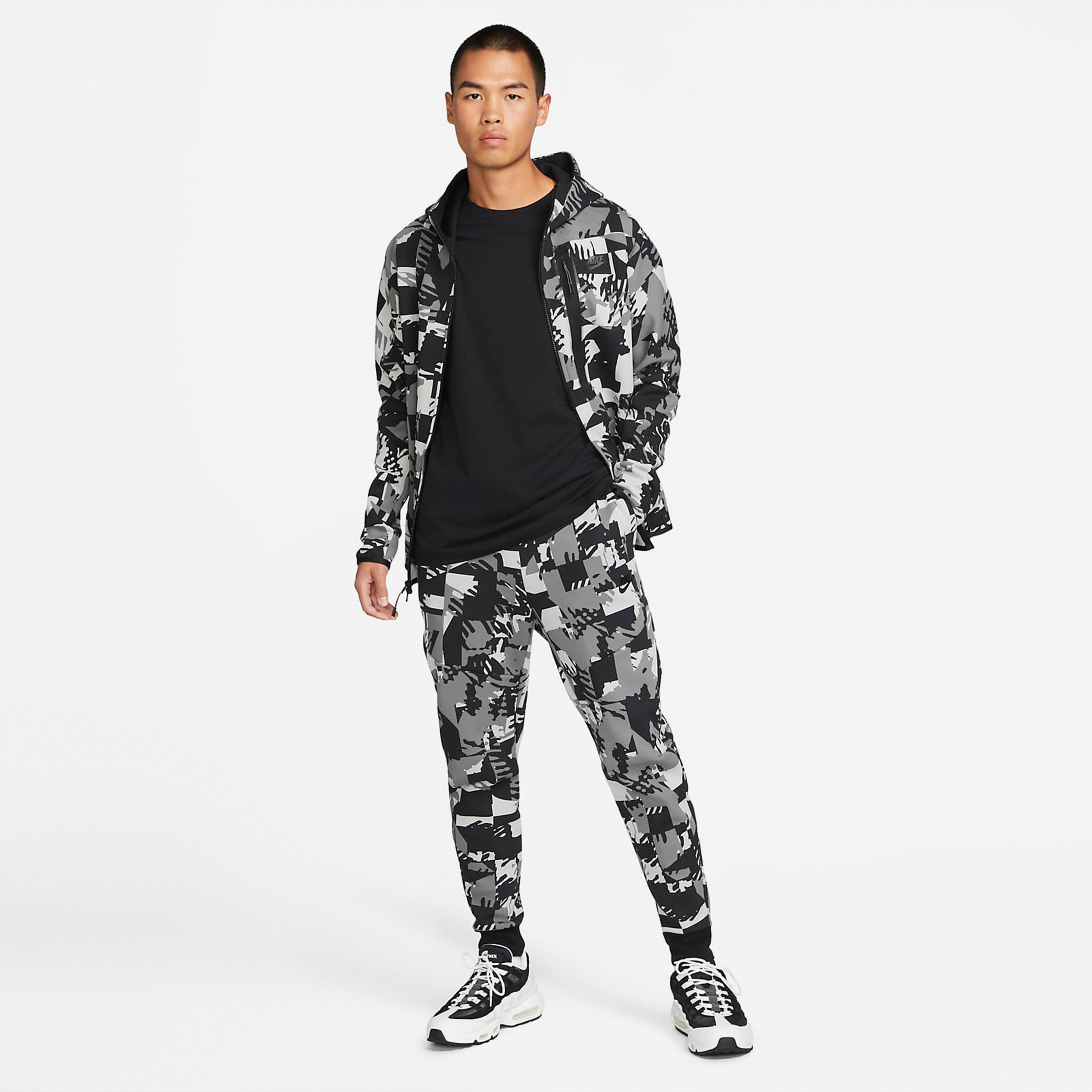 Nike Sportswear Tech Fleece Erkek Gri Eşofman Üstü