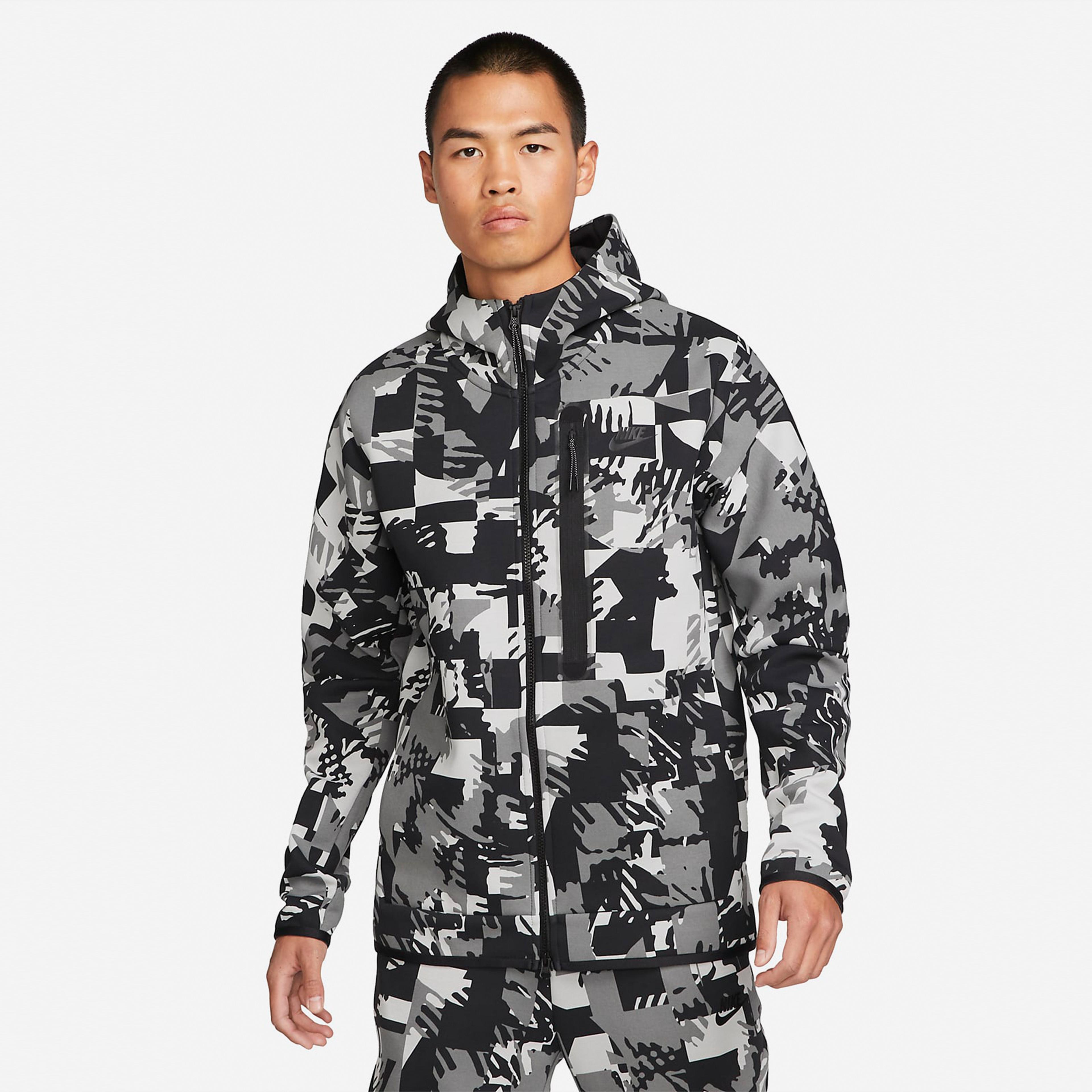 Nike Sportswear Tech Fleece Erkek Gri Eşofman Üstü
