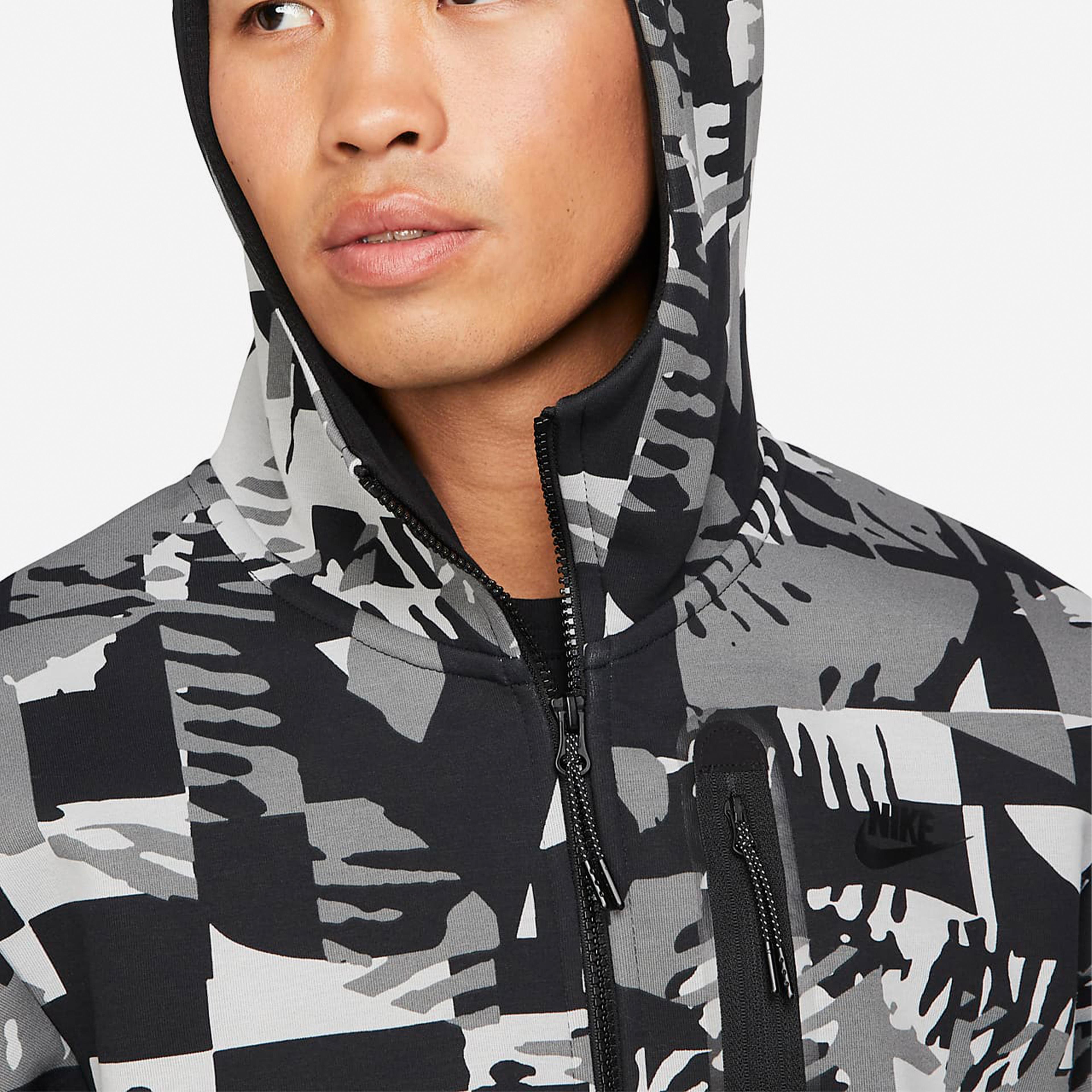 Nike Sportswear Tech Fleece Erkek Gri Eşofman Üstü