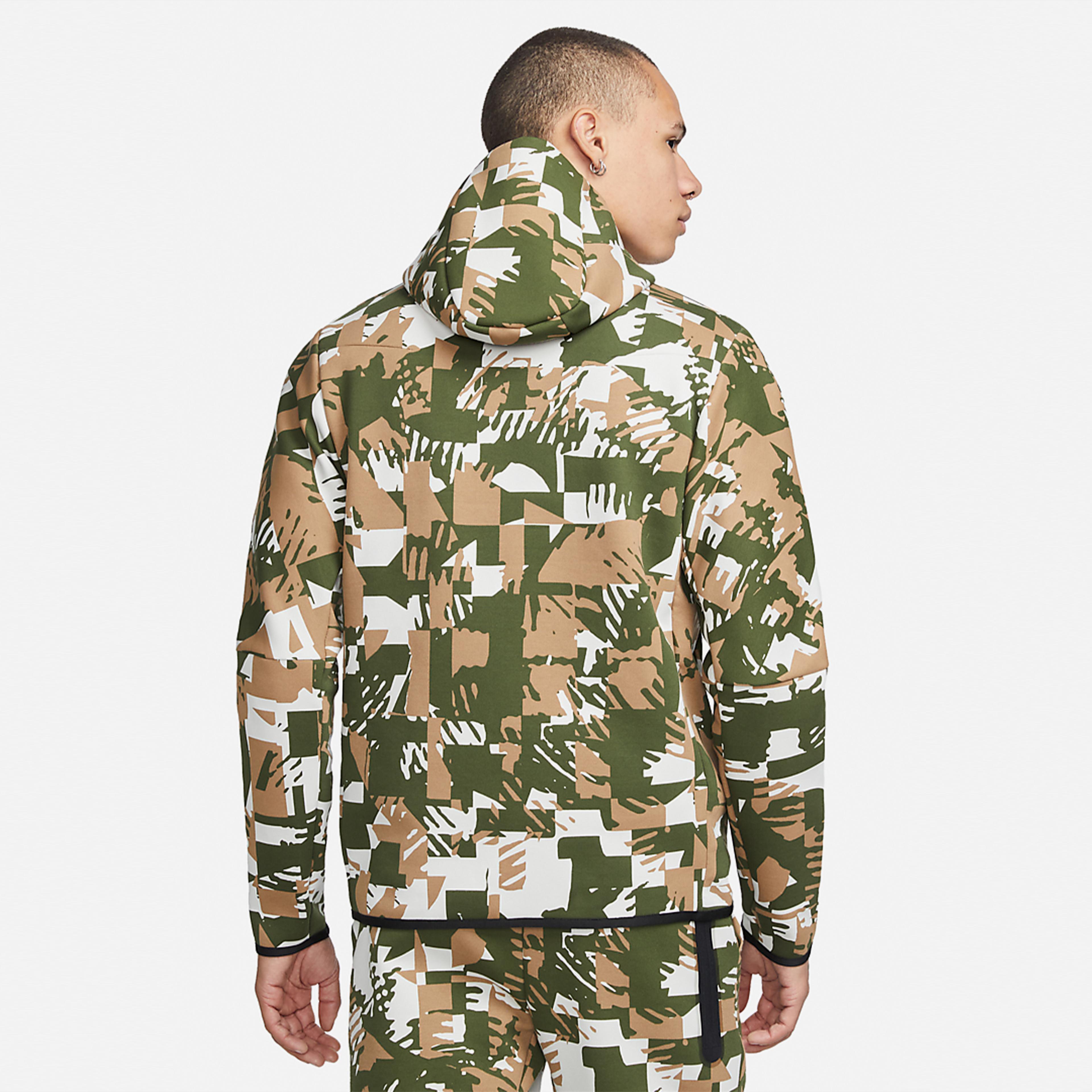 Nike Sportswear Tech Fleece Erkek Krem Eşofman Üstü