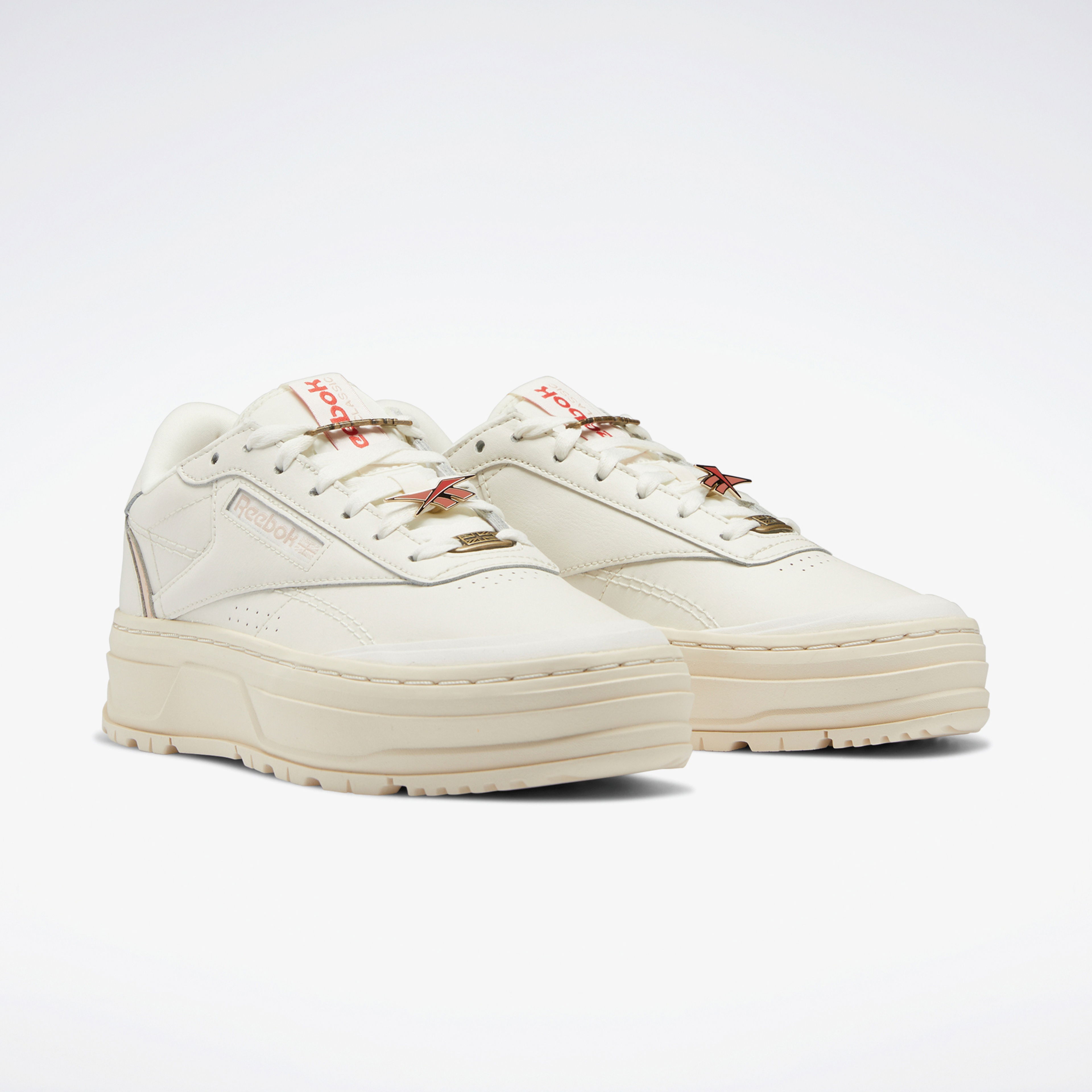 Reebok Club C Double Geo Kadın Beyaz Spor Ayakkabı