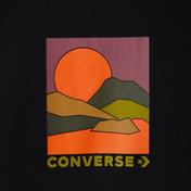 Converse Hybrid World Graphic Erkek Siyah Sweatshirt