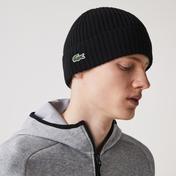 Lacoste Unisex Siyah Yün Bere