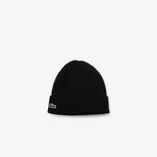 Lacoste Unisex Siyah Yün Bere