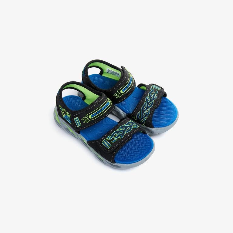 Skechers Thermo-Splash - Heat-Flo Çocuk Siyah Sandalet