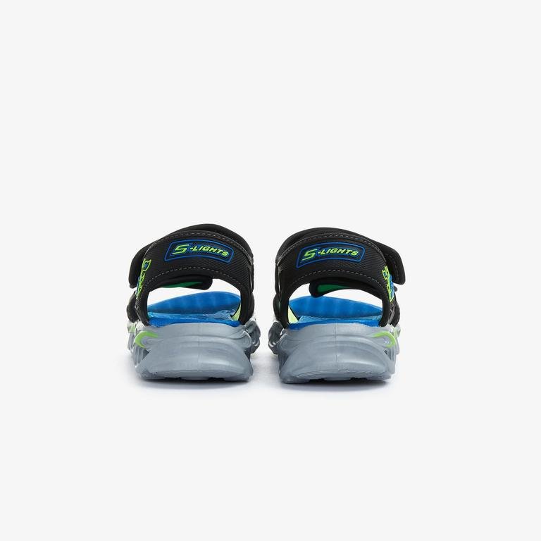 Skechers Thermo-Splash - Heat-Flo Çocuk Siyah Sandalet