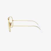 RAY-BAN 0RB3025 Aviator Large Metal Unisex Shiny Sarı Rengi Güneş Gözlüğü