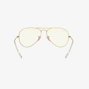 RAY-BAN 0RB3025 Aviator Large Metal Unisex Shiny Sarı Rengi Güneş Gözlüğü