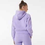 Champion Kadın Mor Crop Hoodie Sweatshirt