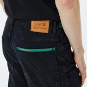 Lee x Soontobeannounced Straight Fit Carpenter Jean Erkek Siyah Pantolon