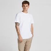 Jack & Jones Tropic Solid Crew Neck Erkek Beyaz T-Shirt