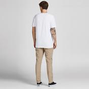 Jack & Jones Tropic Solid Crew Neck Erkek Beyaz T-Shirt