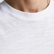 Jack & Jones Tropic Solid Crew Neck Erkek Beyaz T-Shirt