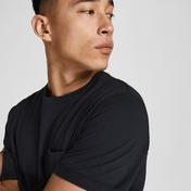 Jack & Jones Tropic Solid Crew Neck Erkek Siyah T-Shirt