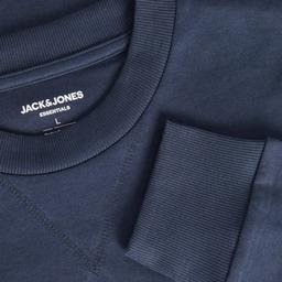 Jack & Jones Basic Crew Neck Erkek Lacivert Sweatshirt
