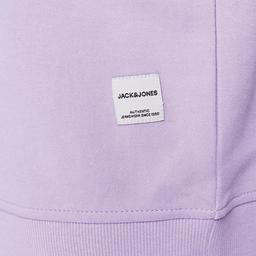 Jack & Jones Basic Crew Neck Erkek Mor Sweatshirt