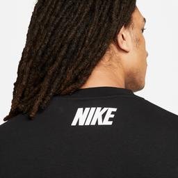 Nike Sportswear Repeat Fleece Erkek Siyah Sweatshirt