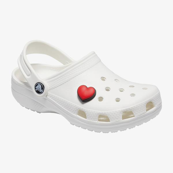 Jibbitz Heart Unisex Kırmızı Terlik Süsü_1