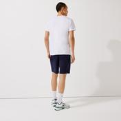 Lacoste SPORT Erkek Regular Fit Bisiklet Yaka Baskılı Beyaz T-Shirt