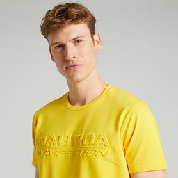 Nautica Standart Fit Erkek Sarı T-Shirt