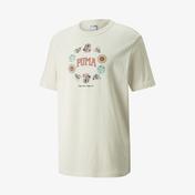 Puma Downtown Graphic Erkek Beyaz T-Shirt
