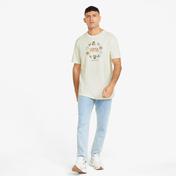 Puma Downtown Graphic Erkek Beyaz T-Shirt