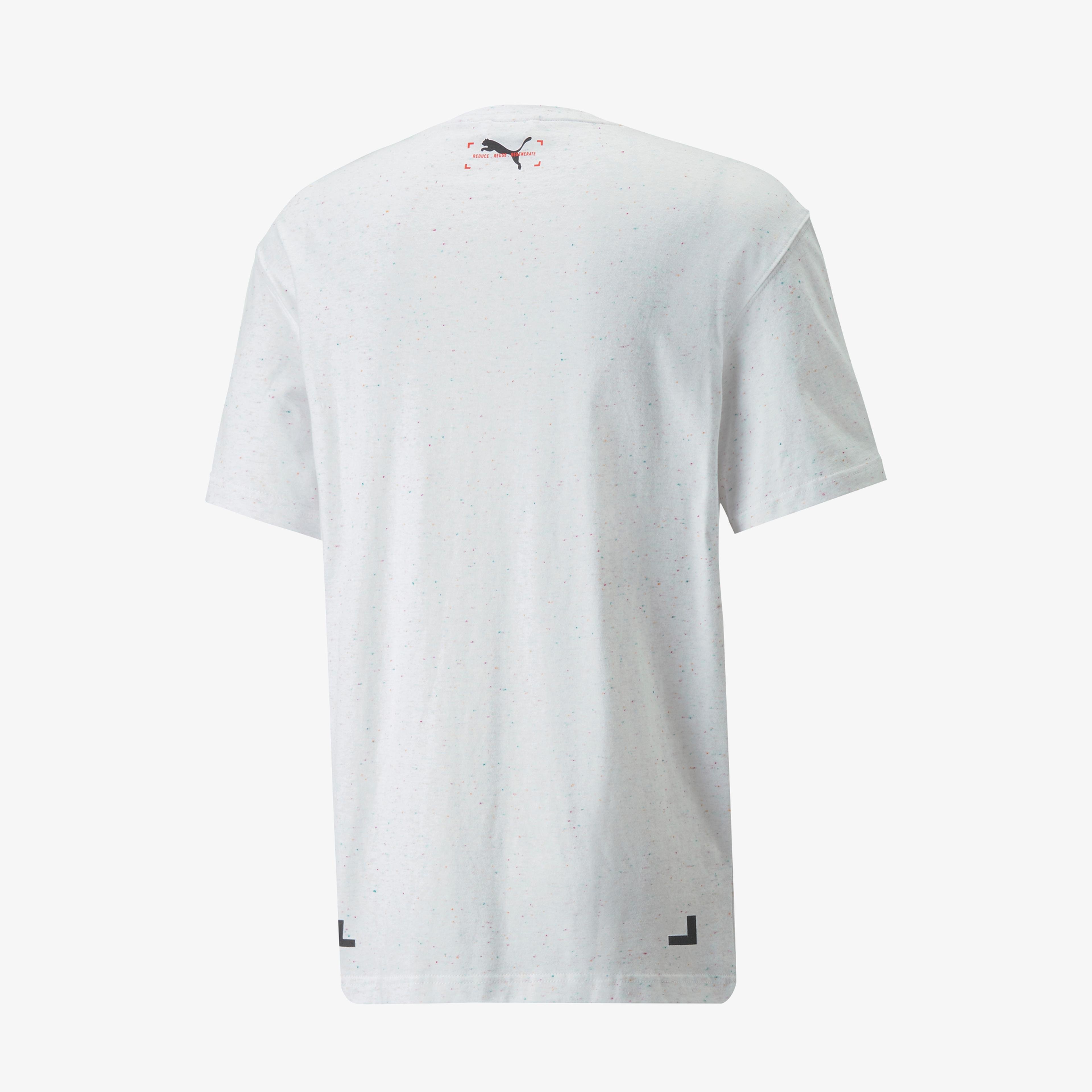 Puma RE:Collection Erkek Beyaz T-Shirt