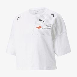 Puma RE:Collection Kadın Beyaz T-Shirt