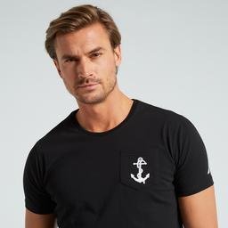 Nautica Standart Fit Erkek Siyah T-Shirt