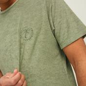 Jack & Jones Jormantecarlo Towelling Erkek Yeşil T-Shirt