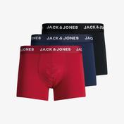 Jack & Jones Microfiber 3'lü Erkek Renkli Boxer