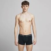 Jack & Jones Microfiber 3'lü Erkek Siyah Boxer