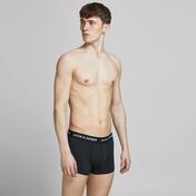 Jack & Jones Microfiber 3'lü Erkek Siyah Boxer