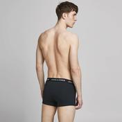 Jack & Jones Microfiber 3'lü Erkek Siyah Boxer