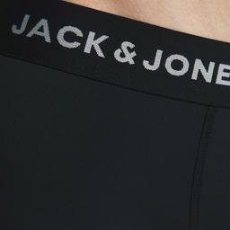 Jack & Jones Microfiber 3'lü Erkek Siyah Boxer