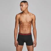 Jack & Jones Jacwaistband Trunks 3 Pack Erkek Siyah Boxer