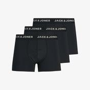 Jack & Jones Microfiber 3'lü Erkek Siyah Boxer