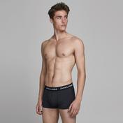 Jack & Jones Microfiber 3'lü Erkek Siyah Boxer