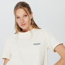 Napapijri S-Morgex Kadın Beyaz T-Shirt