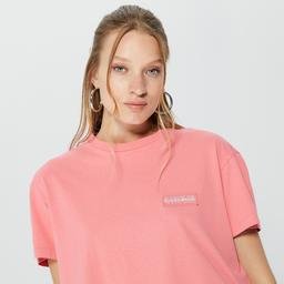 Napapijri S-Morgex Kadın Pembe T-Shirt