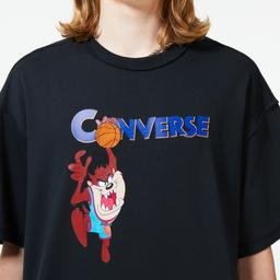 Converse Space Jam A New Legacy Erkek Siyah T-Shirt