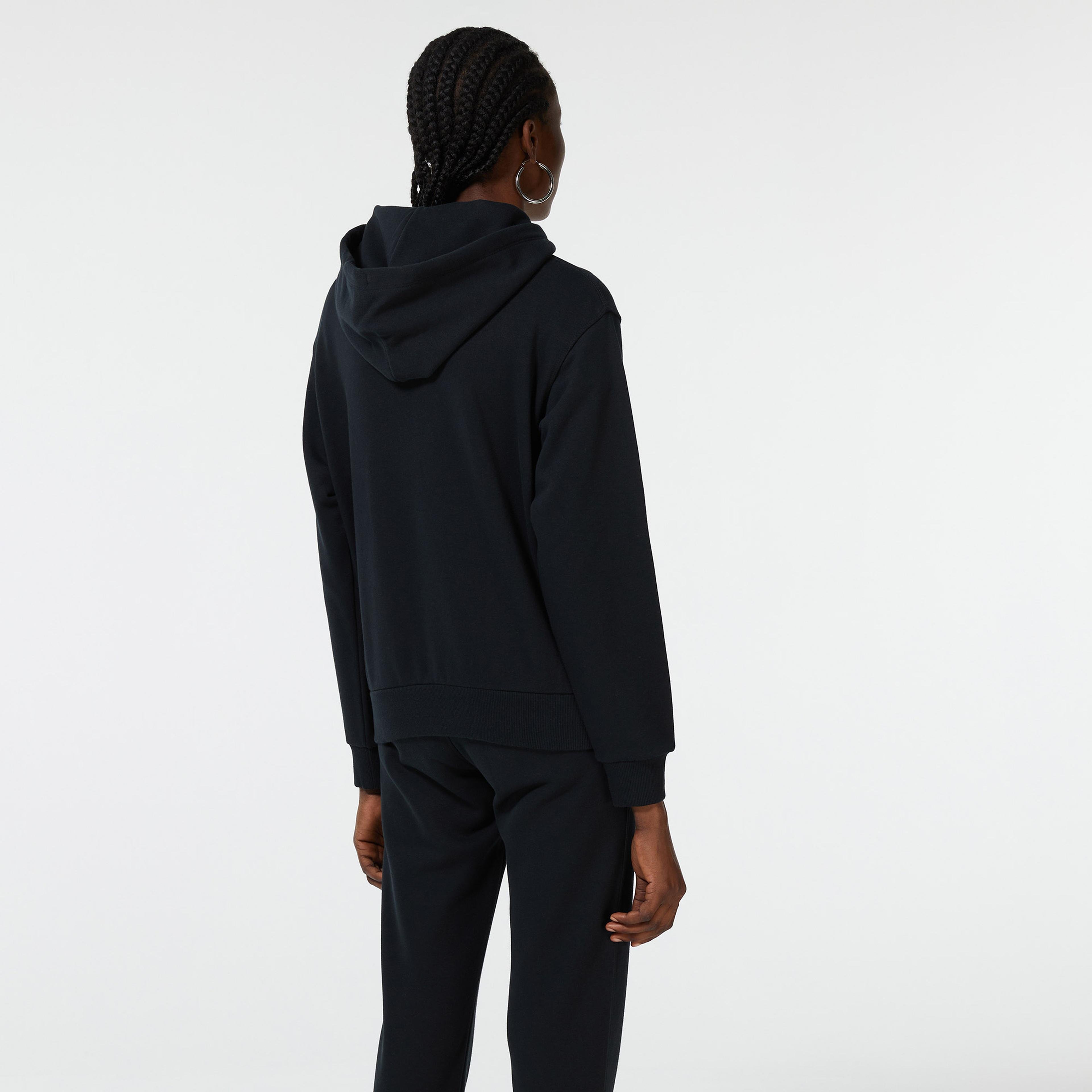 Converse Embroidered Star Chevron Kadın Siyah Sweatshirt
