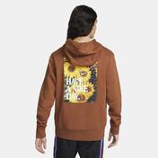 Nike Erkek Kahverengi Kapüşonlu Sweatshirt